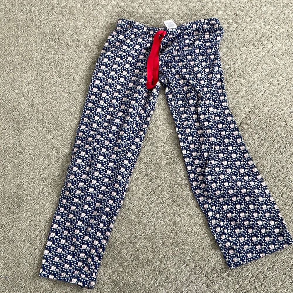 Vineyard vines XXS whale print Xmas pajamas